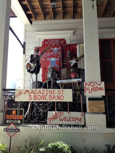 New Orleans Magazine Street 3 Bone Band