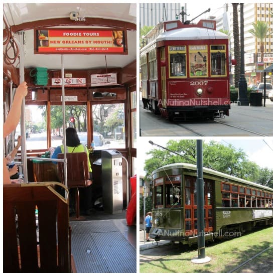 New Orleans trolleys