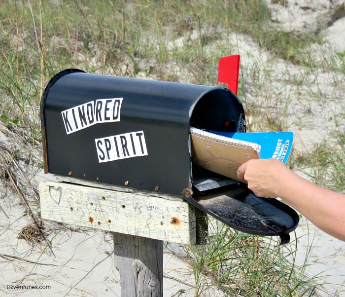 Kindred Spirit Mailbox on Bird Island NC