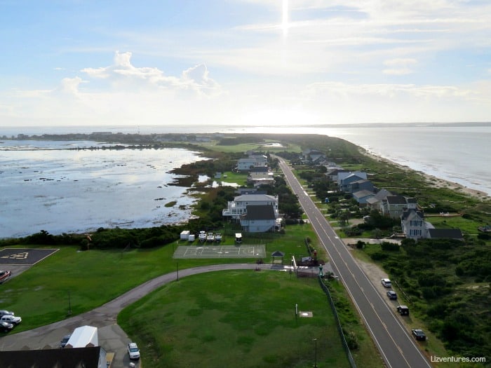 ocean view from Oak Island Lighthouse - Brunswick Islands