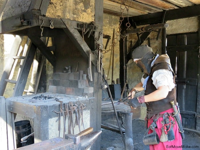 Smolkin blacksmith - Roanoke Island Festival Park
