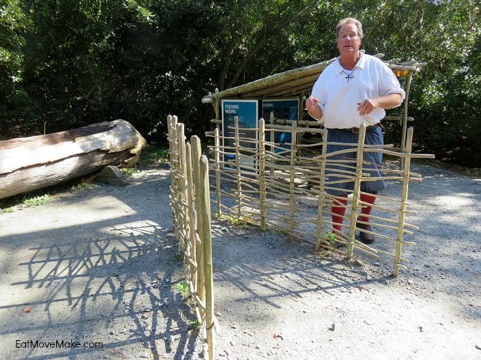 fishing weir - Roanoke Island Festival Park