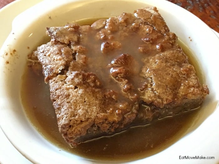 bourbon bread pudding - The Whiskey Jar Charlottesville VA