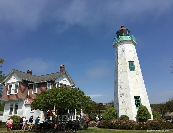 Old Point Comfort Lighthouse at Fort Monroe - Hampton VA