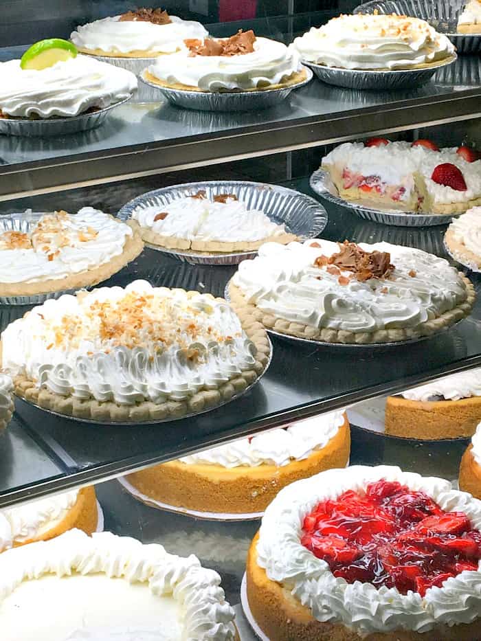 bakery fresh pies at Butcher Shop Longview TX