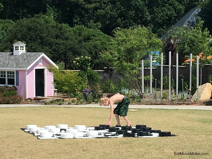 giant checkers game - Riverbanks Zoo Columbia SC