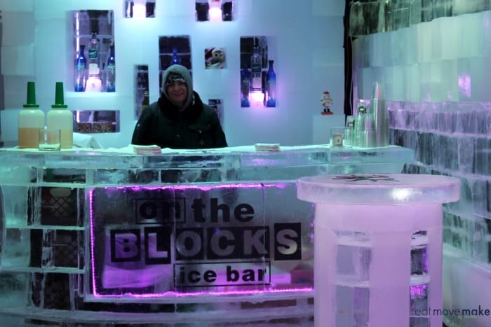 On the Blocks ice bar