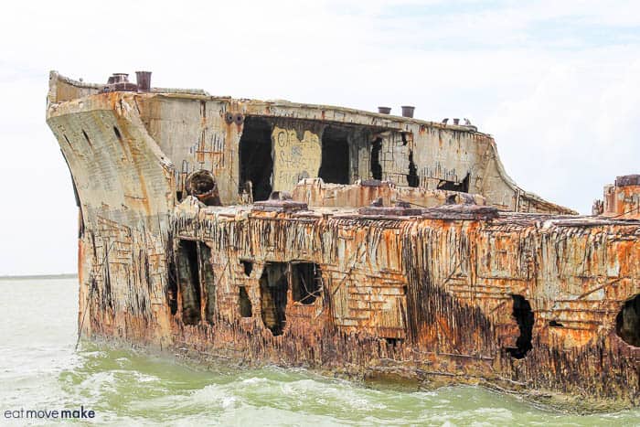 SS Selma concrete oil tanker