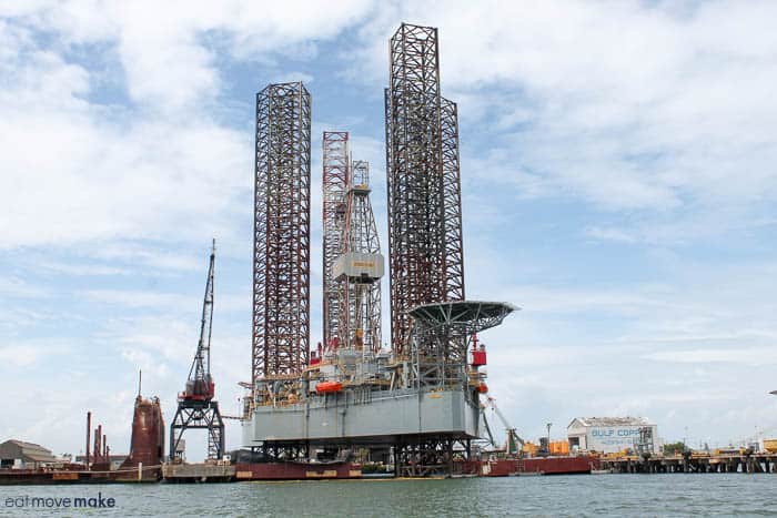 Galveston oil rigs
