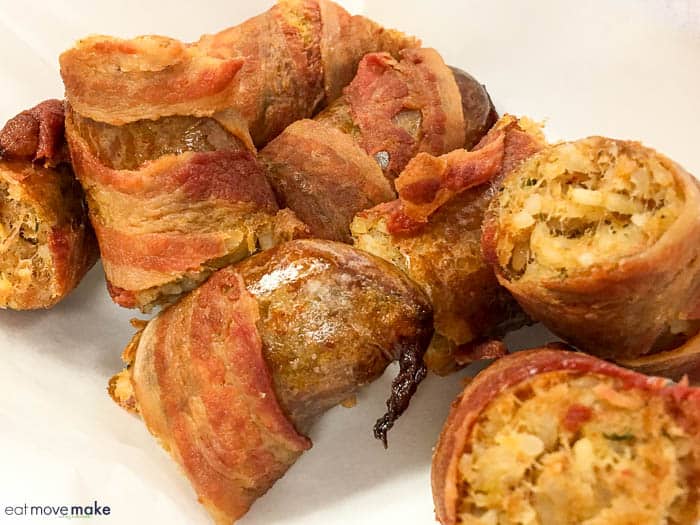 bacon wrapped boudin