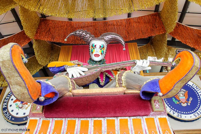 float at Shenandoah Caverns