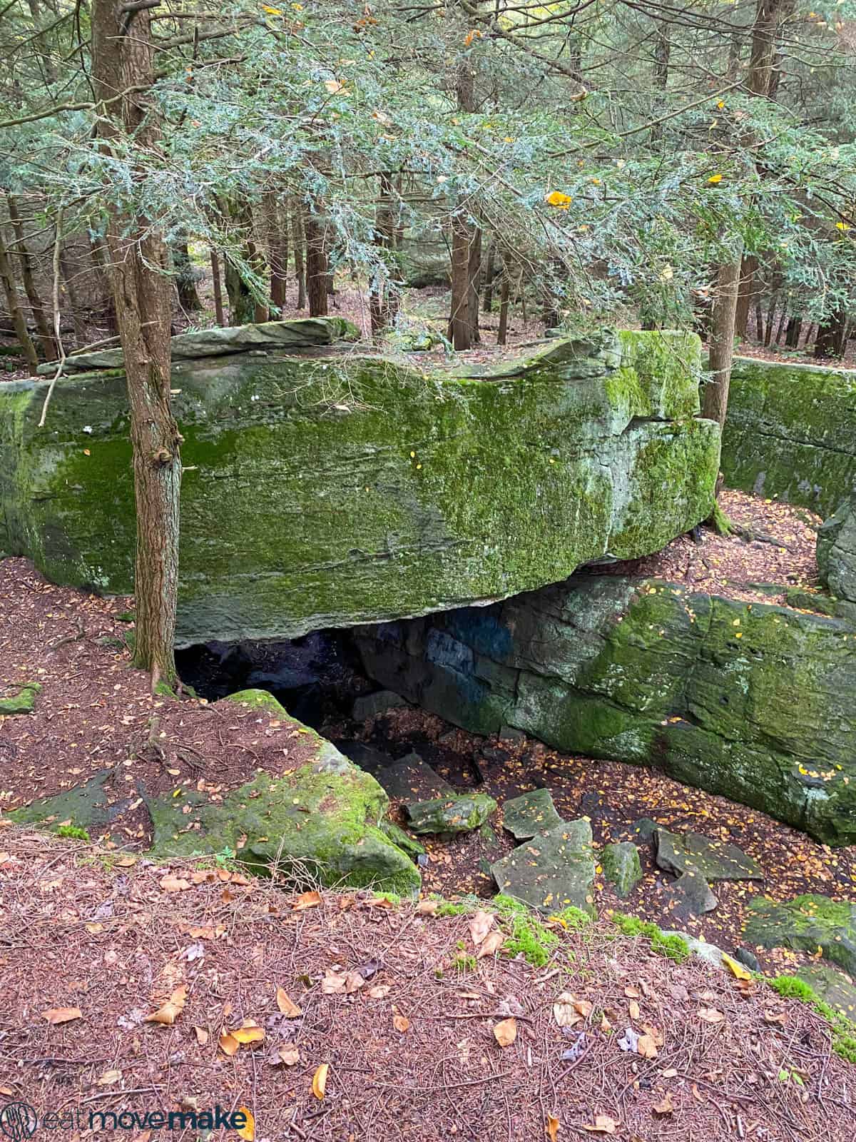 Bilger's Rocks scene