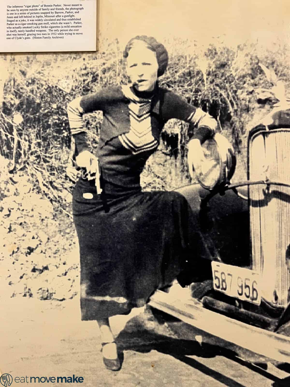 Bonnie Parker's cigar photo