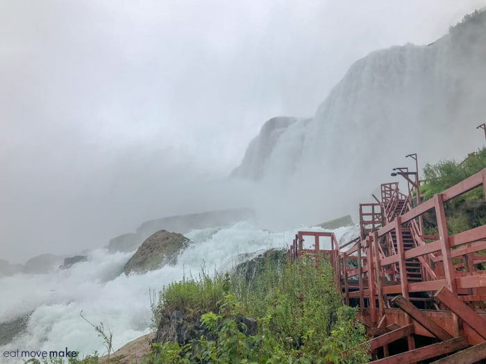 view of waterfall