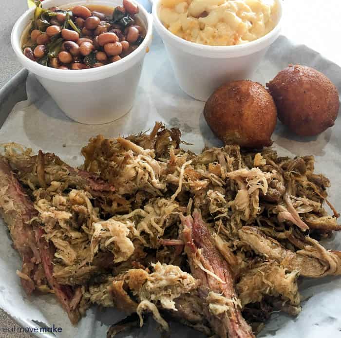 Dixie Pig bbq plate