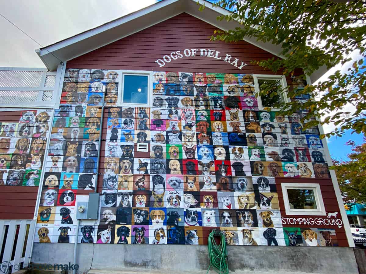 Dogs of Delray mural