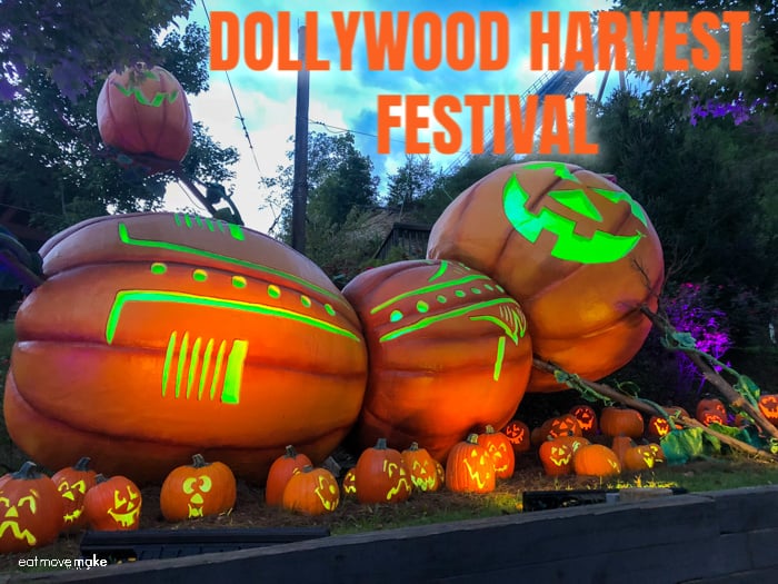 Dollywood Harvest Festival display
