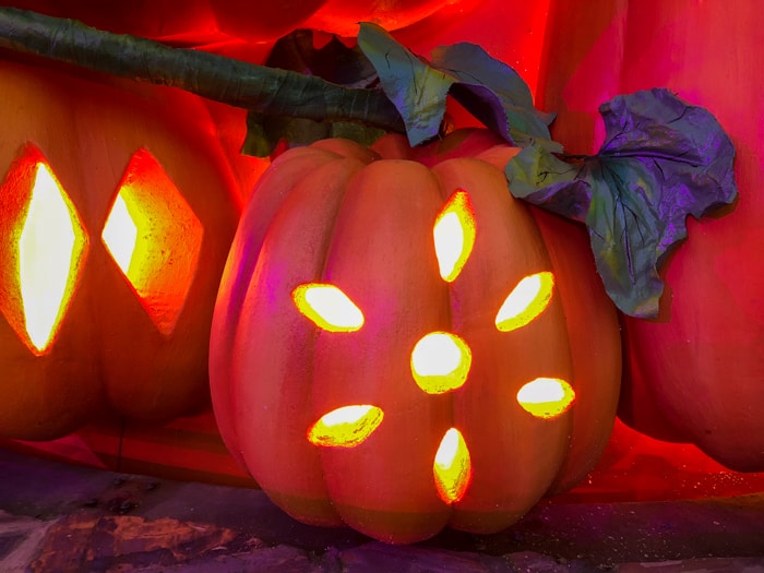 pumpkin display