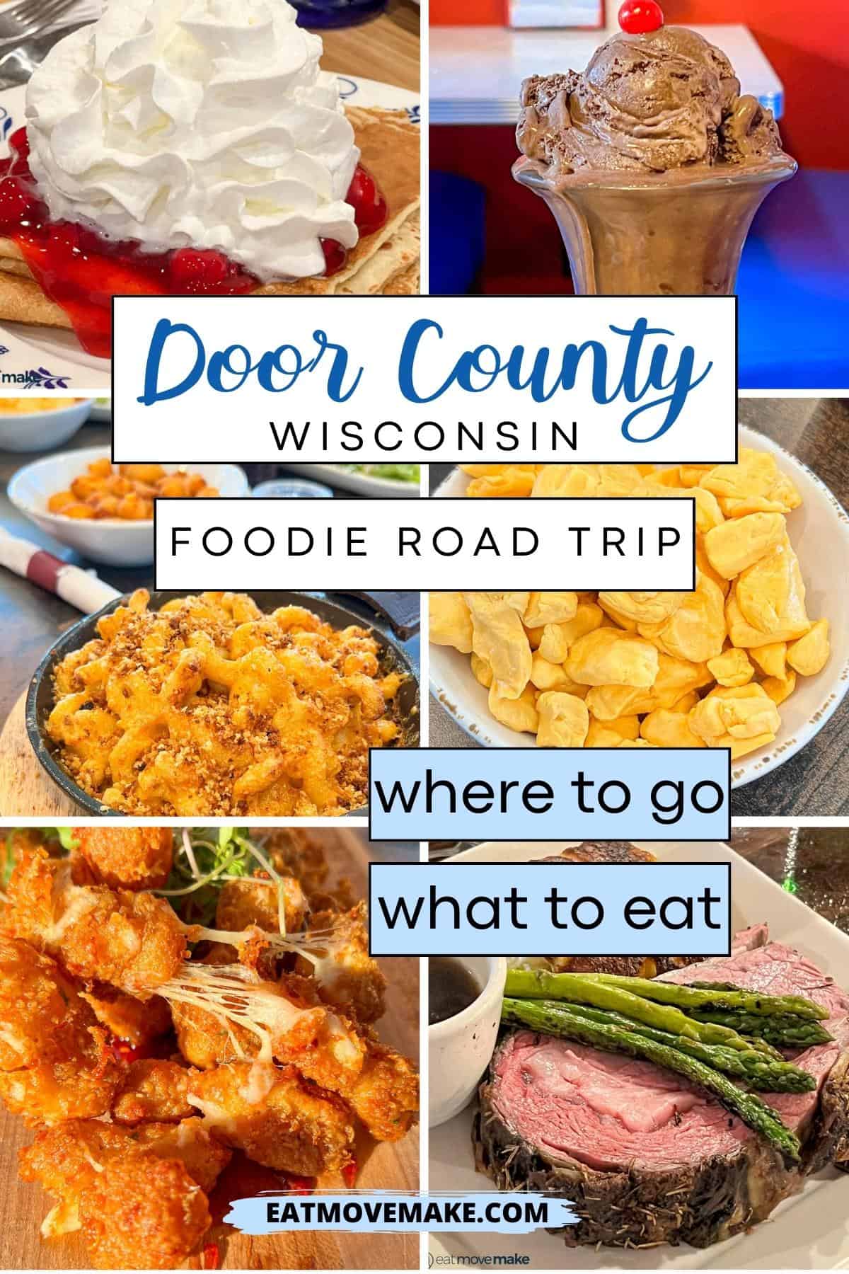 Door County Wisconsin Foodie Road Trip - best Door County restaurants