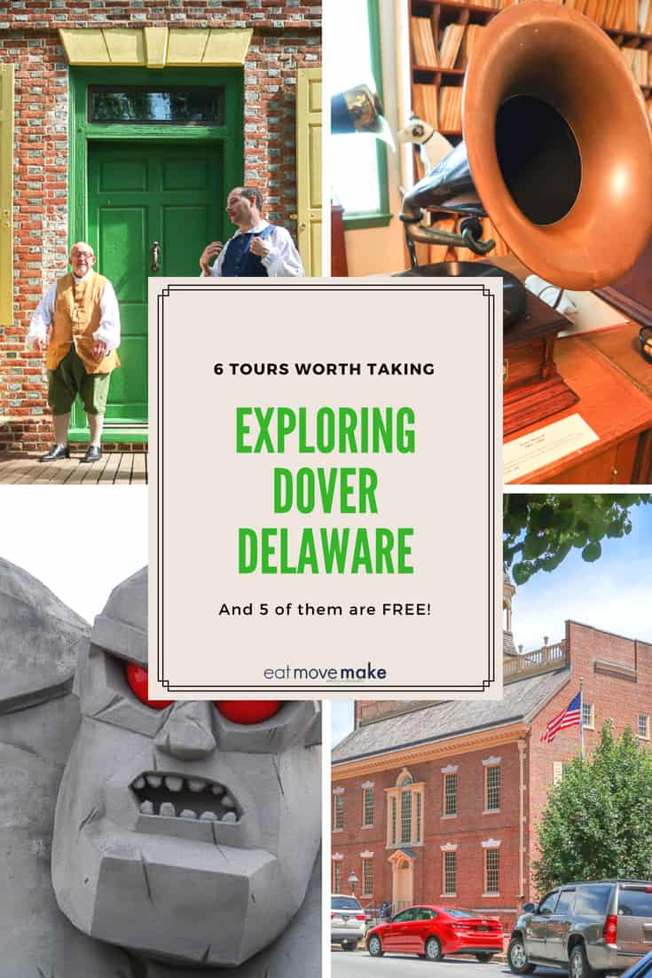 exploring Dover Delaware pinterest image