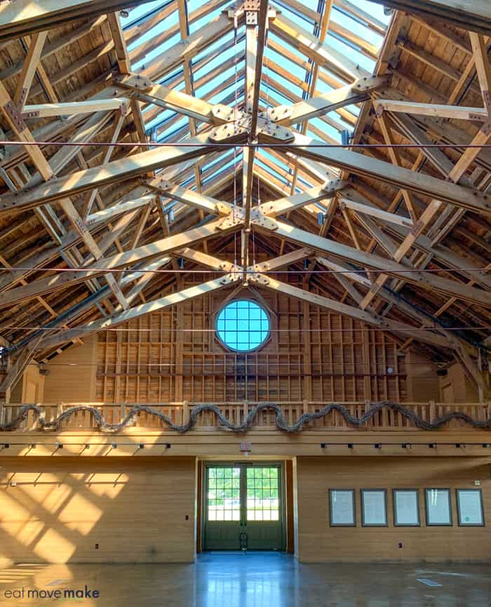 Fair Barn interior