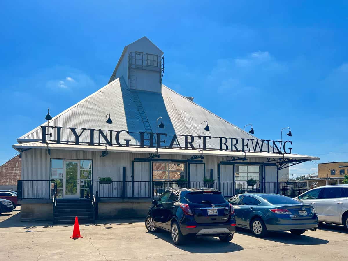 Flying Heart in Natchitoches