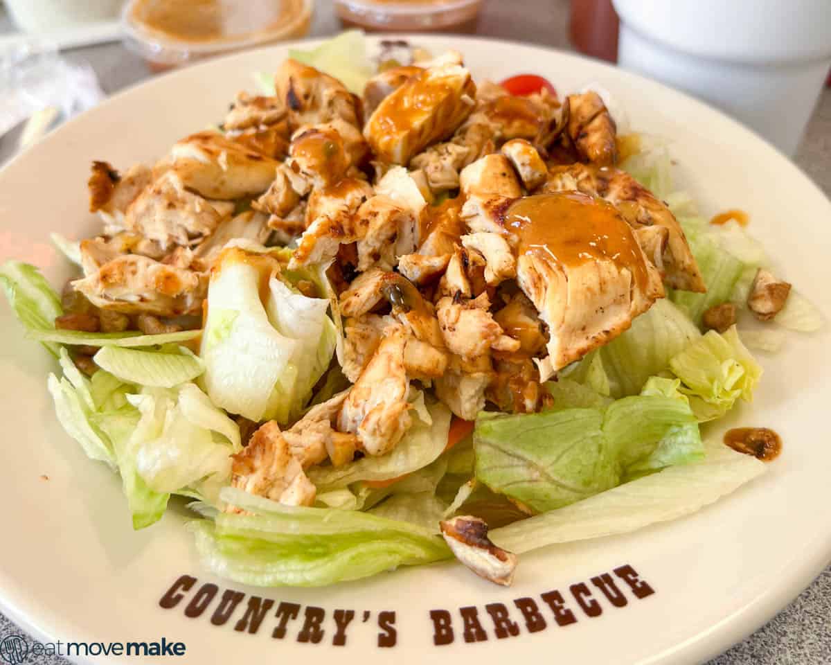 Grilled Chicken Finger Salad