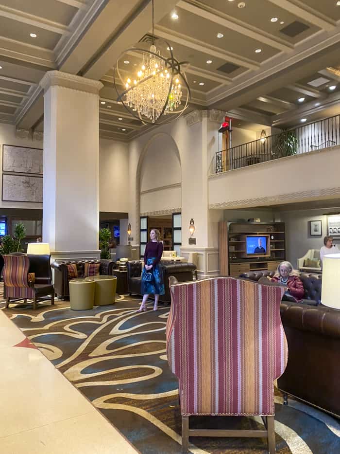 Hilton Baton Rouge Capitol Center lobby