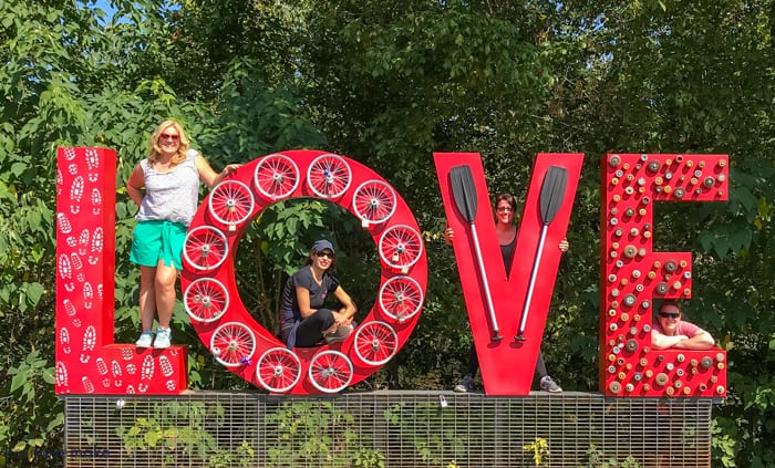 Lynchburg VA love sign