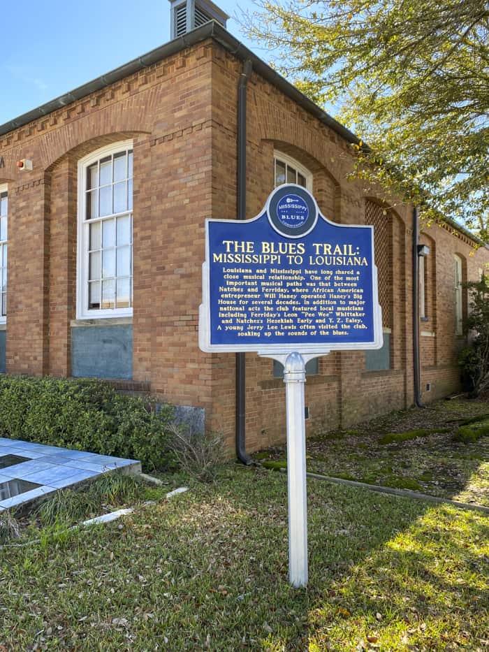 Mississippi Blues Trail - sign in Ferriday LA - Central Louisiana