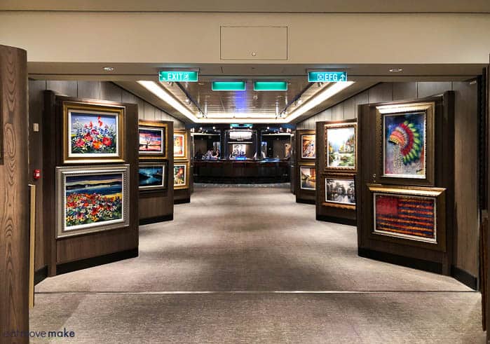 Norwegian Bliss art gallery