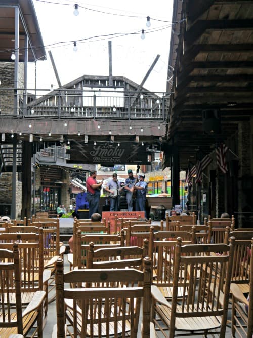 Ole Smoky moonshine live music at The Holler