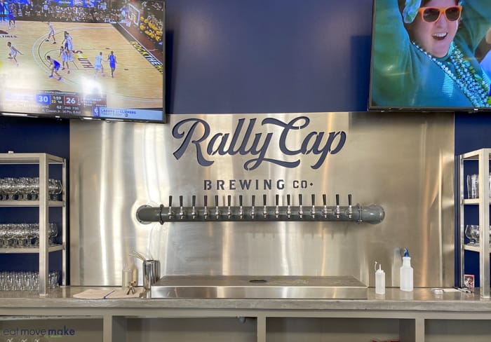 Rally Cap Brewing taps