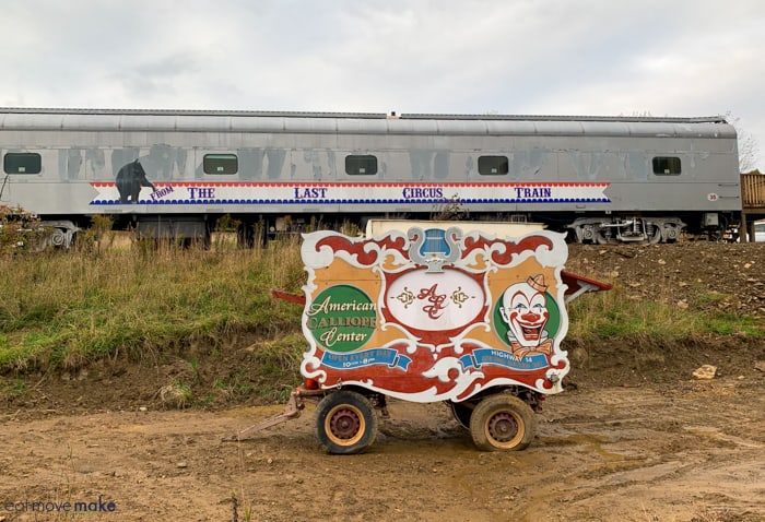 Ringling Bros. train car