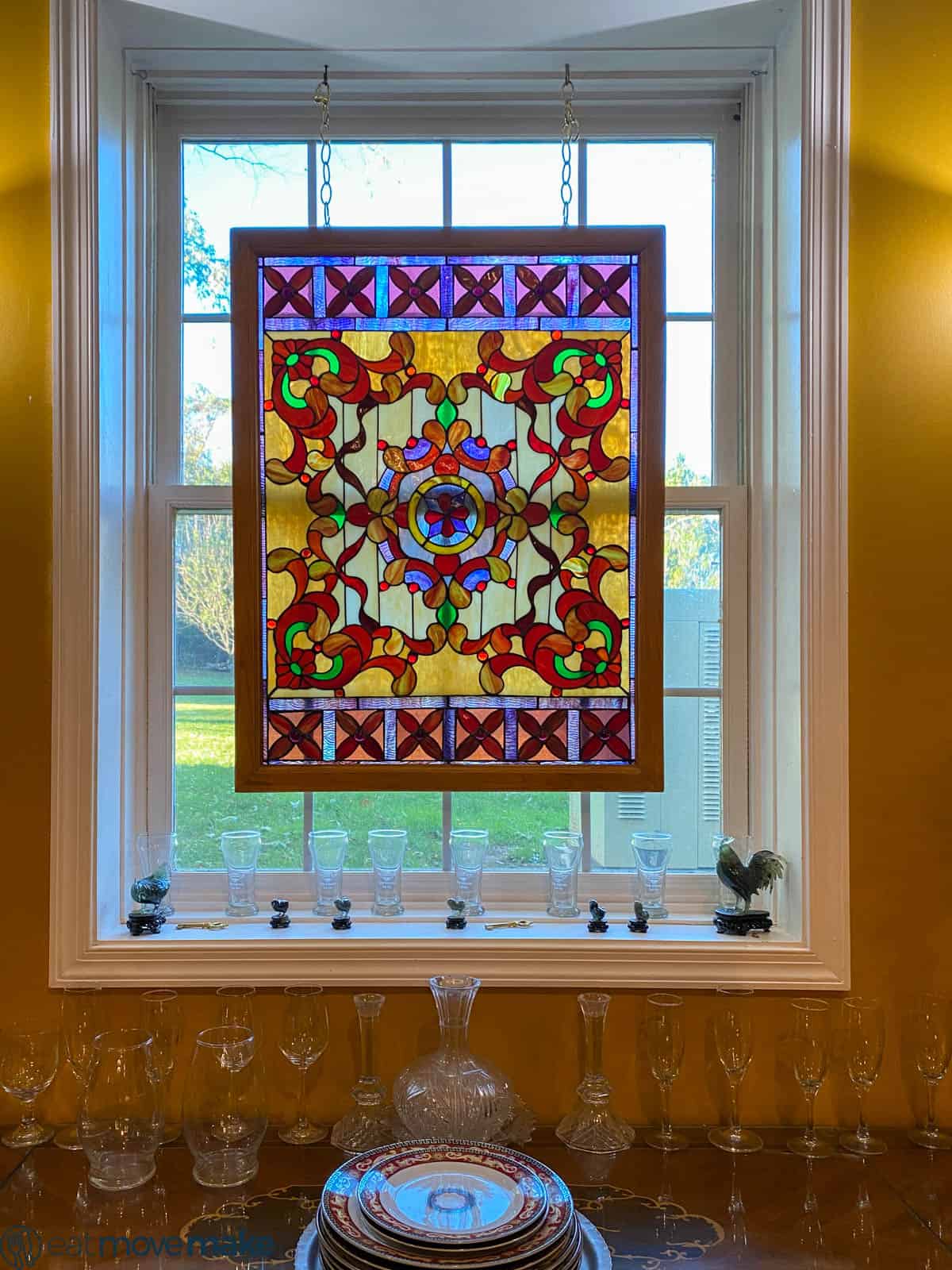 Stone Manor stained glass