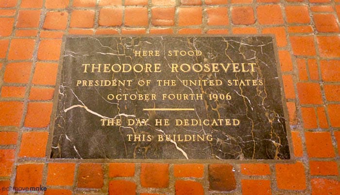 Theodore Roosevelt sign