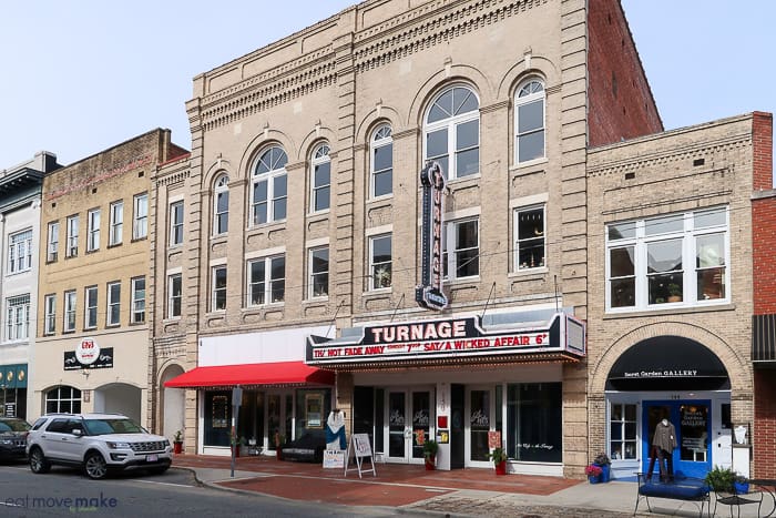 Turnage Theater exterior