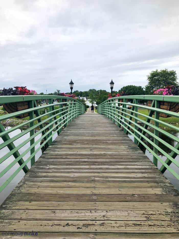 bridge over Mispillion River in Milford, Delaware