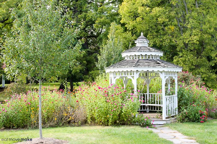 gazebo at Rosemont Manor