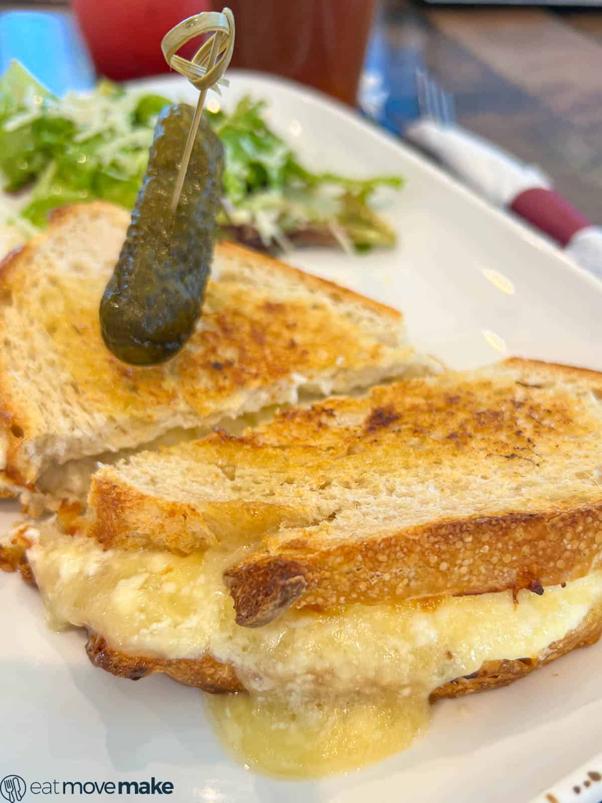 honey truffle grilled cheese