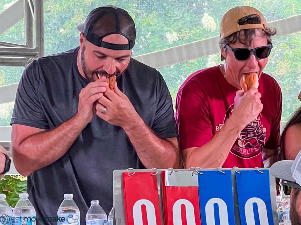 hot dog contest