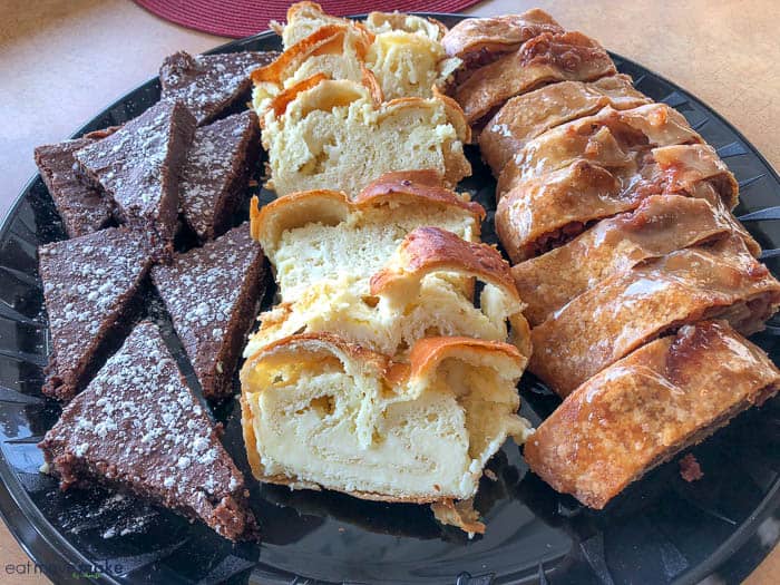 MeMa's old-fashioned bakery brownies, povitica, strudel