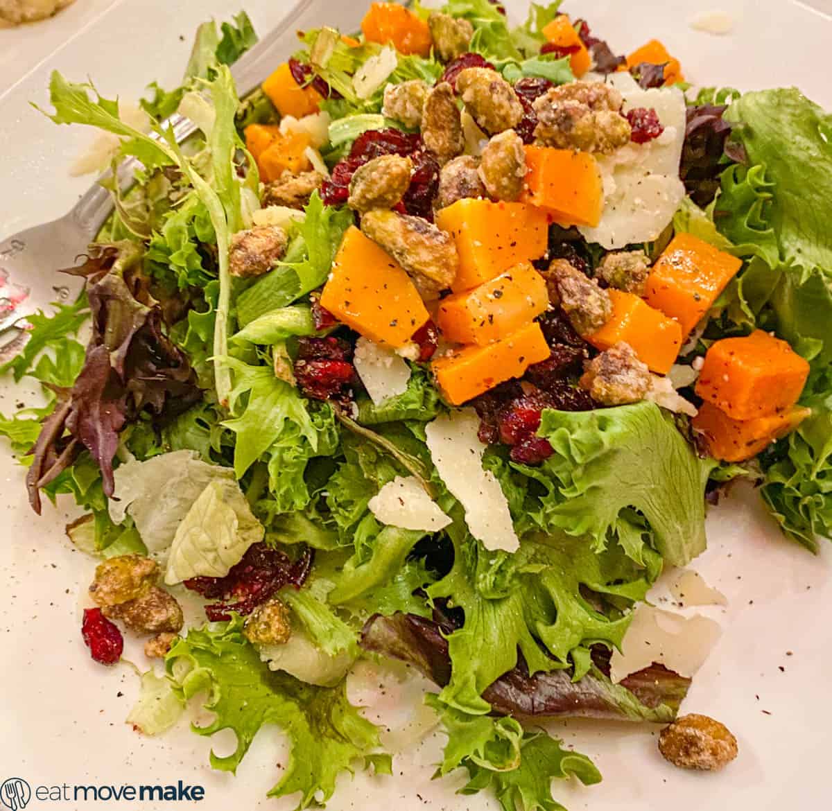 roasted squash salad