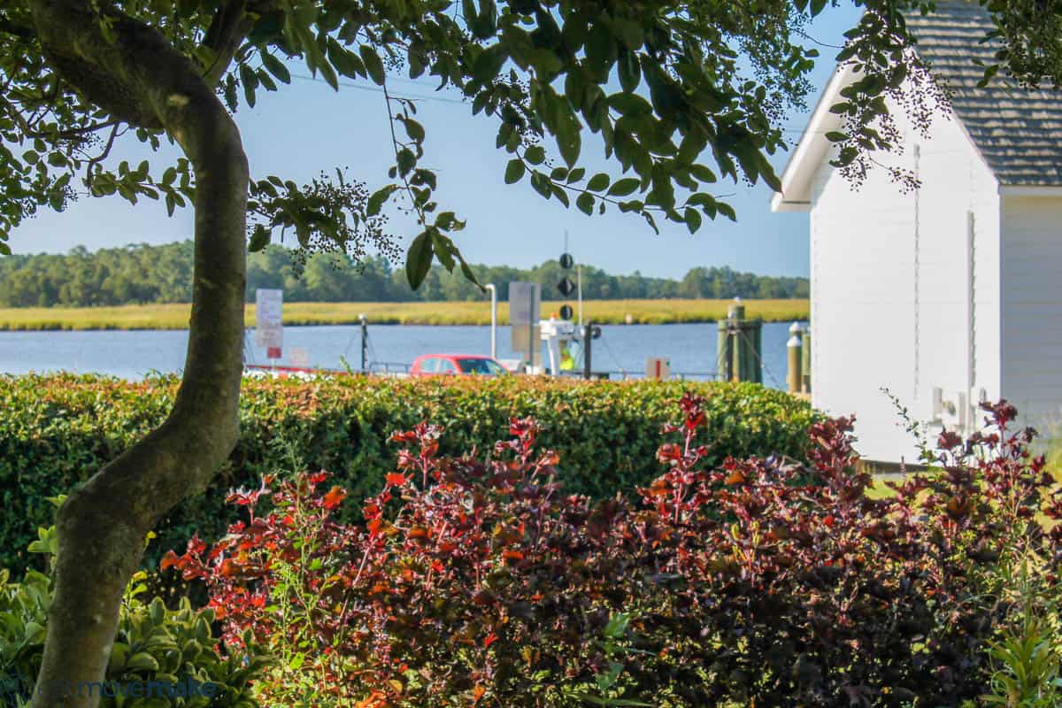 view of water from Whitehaven Hotel property