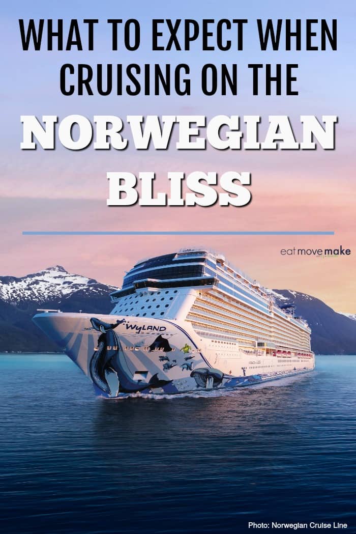 what to expect when cruising on the Norwegian Bliss
