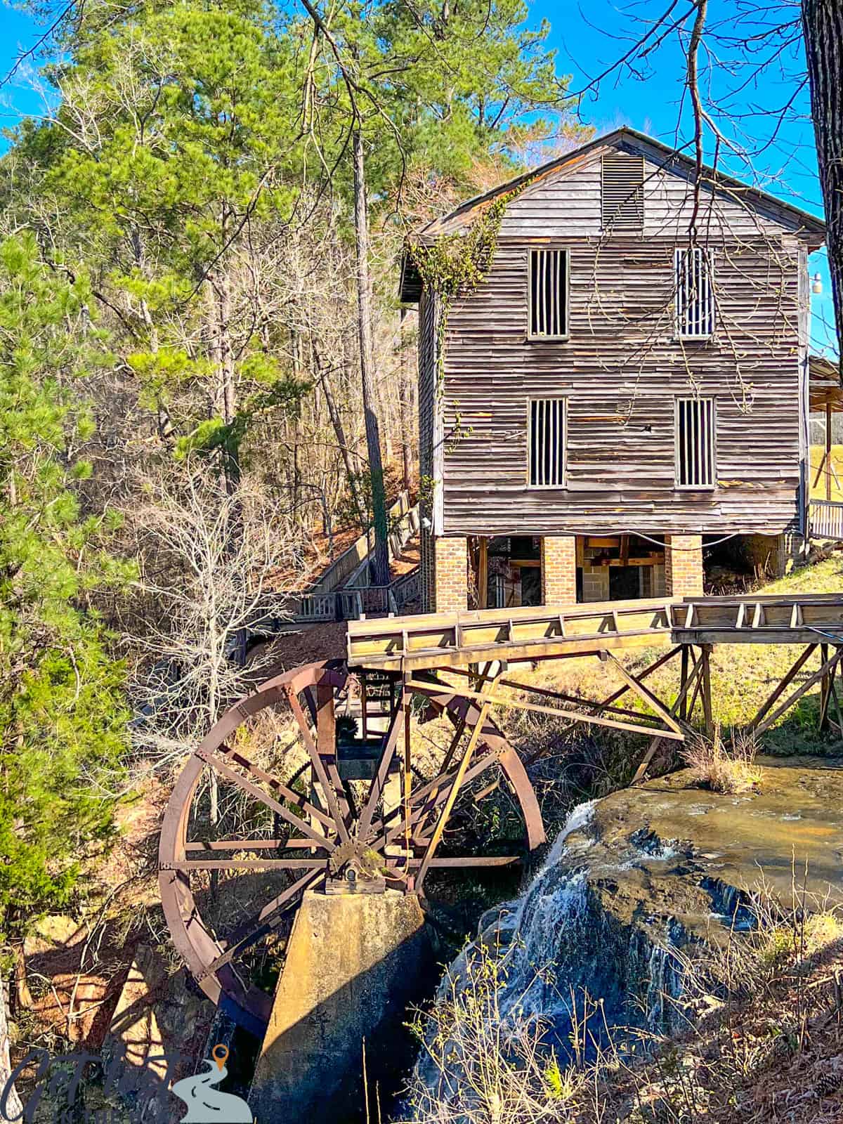 grist mill at Dunn's Falls