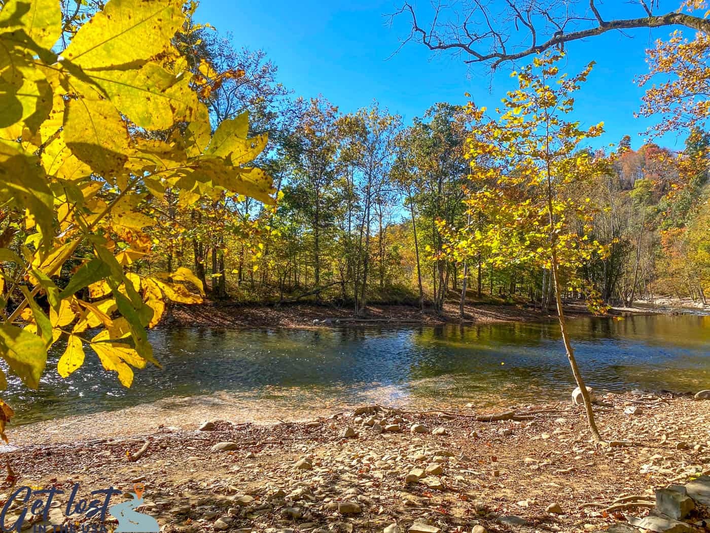 Abingdon Vineyards creek