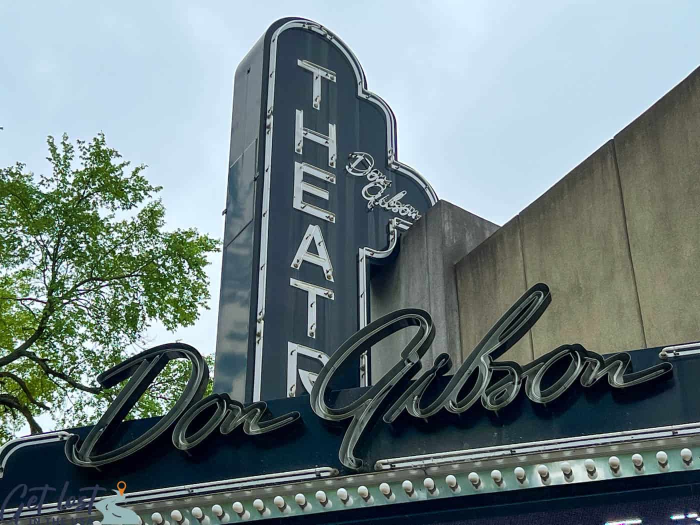 Don Gibson theater marquee