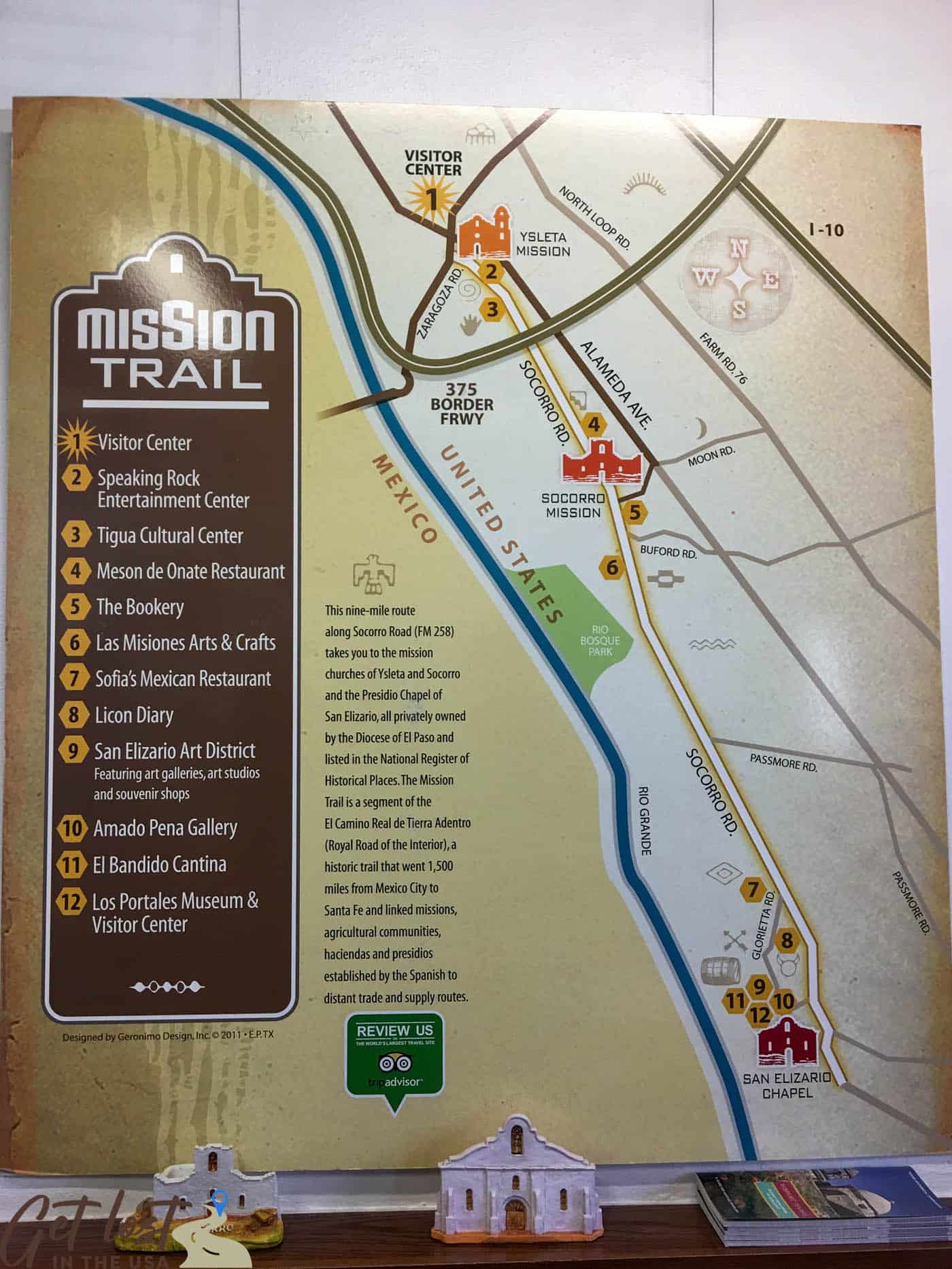 mission trail map