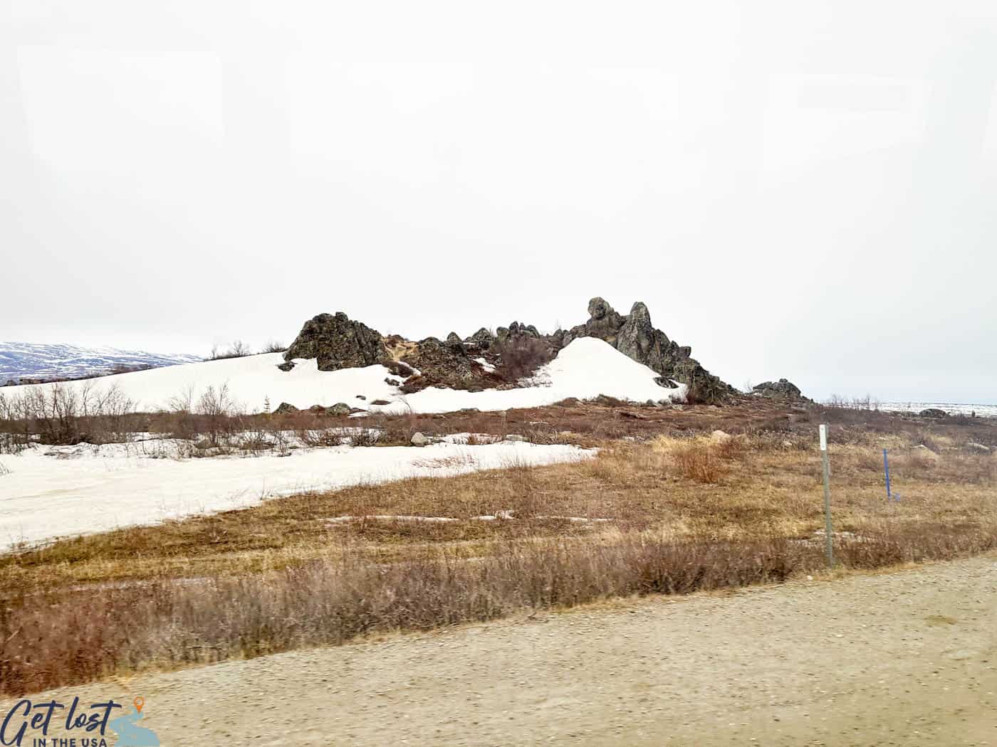 granite tors in tundra